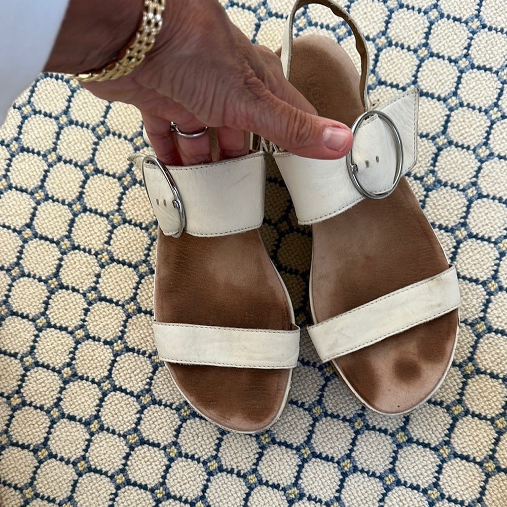 Women's White Sandals